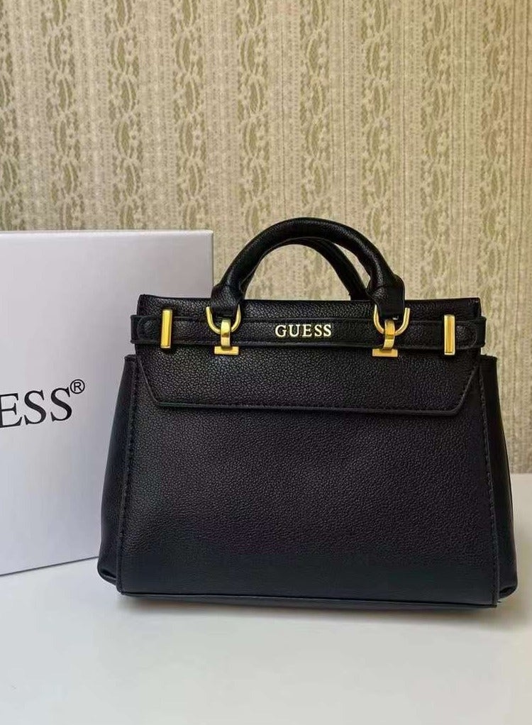 GUESS Women's NOELLE Shoulder Handbag Black - Image 3